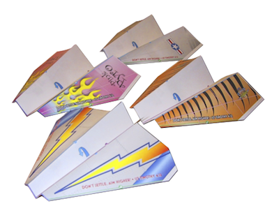 Test Flight Paper Airplanes Craft